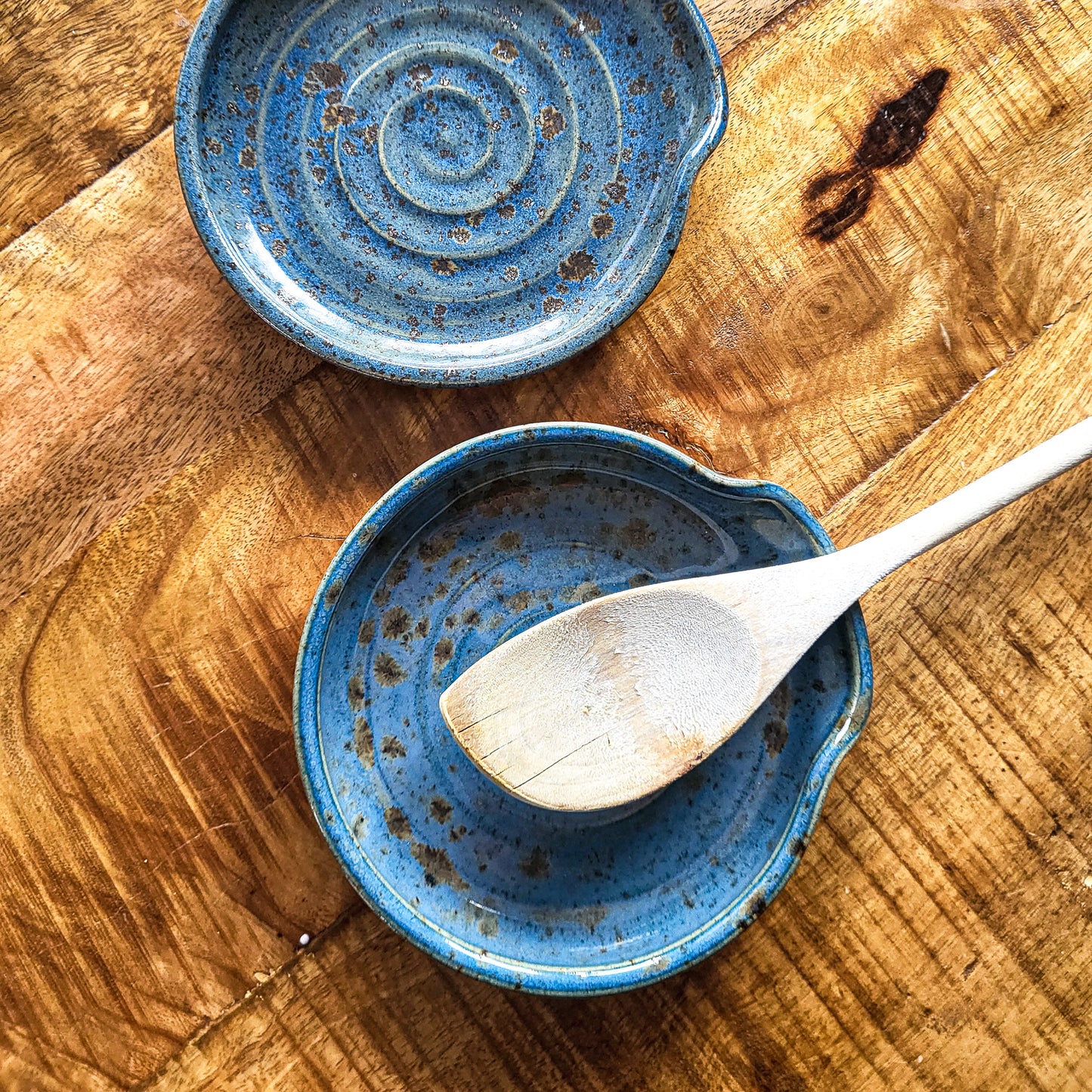 
                  
                    Handmade ceramic spoon rests | blue
                  
                