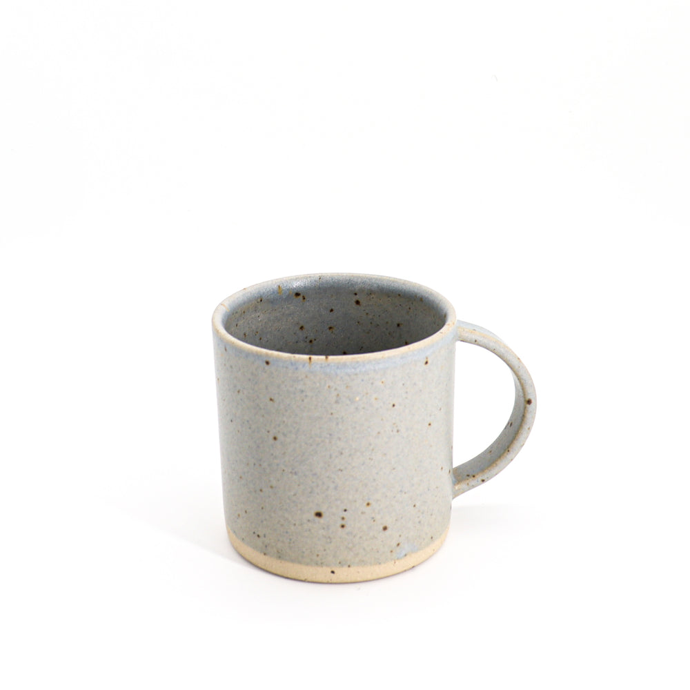 DOR & TAN | Handmade mug - LINEN BLUE & SPECKLED