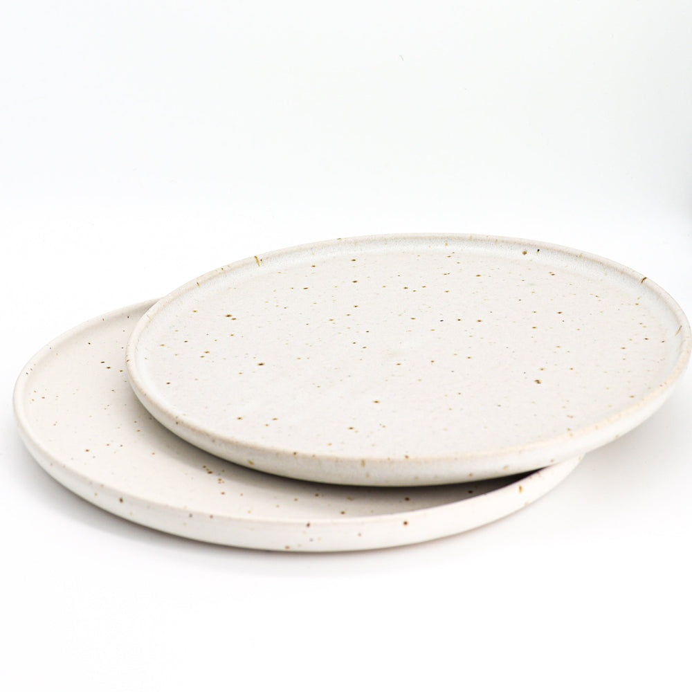 
                  
                    DOR & TAN Everyday Dinner Plate - Speckled White
                  
                
