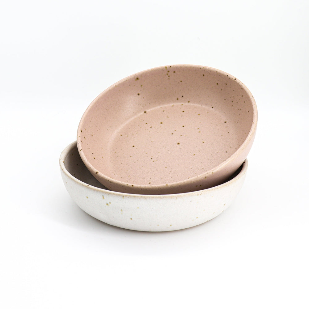 
                  
                    Handmade Pasta Bowl - MATTE WHITE & SPECKLE
                  
                