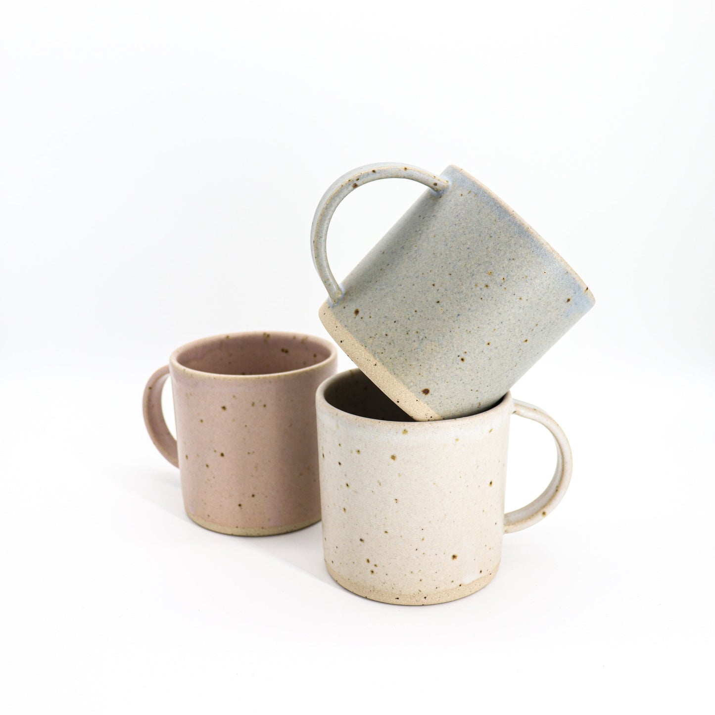 
                  
                    DOR & TAN | Handmade mug - MATTE WHITE & SPECKLED
                  
                