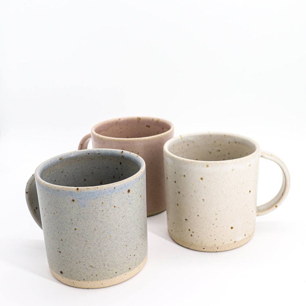 
                  
                    DOR & TAN | Handmade mug - LINEN BLUE & SPECKLED
                  
                