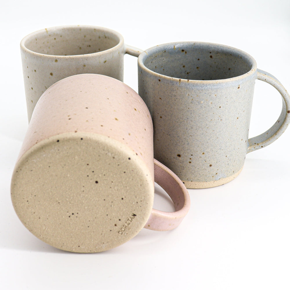 
                  
                    DOR & TAN | Handmade mug - LINEN BLUE & SPECKLED
                  
                