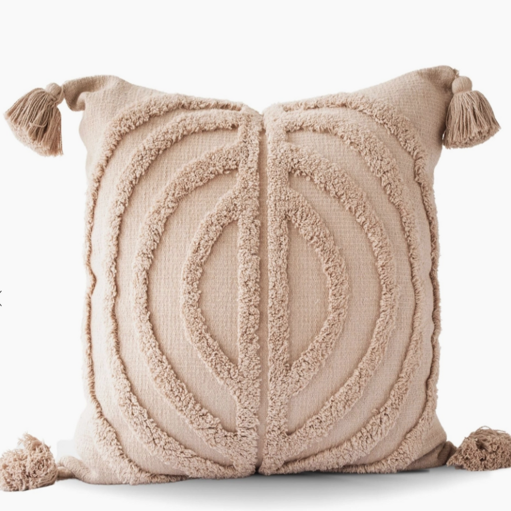 Mid century modern Blush Cushion cover