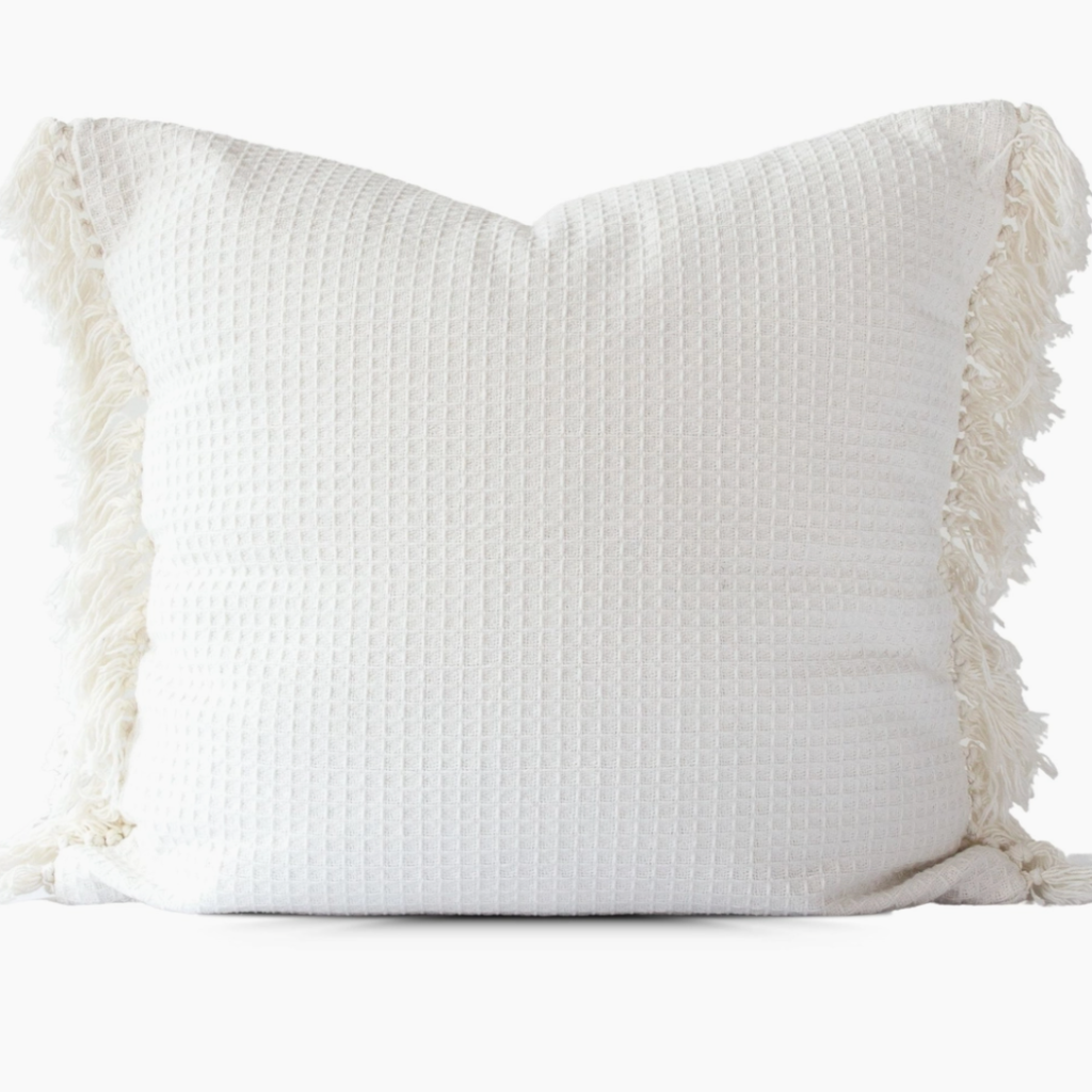 SPA collection - 'soft to touch' cushion cover - white
