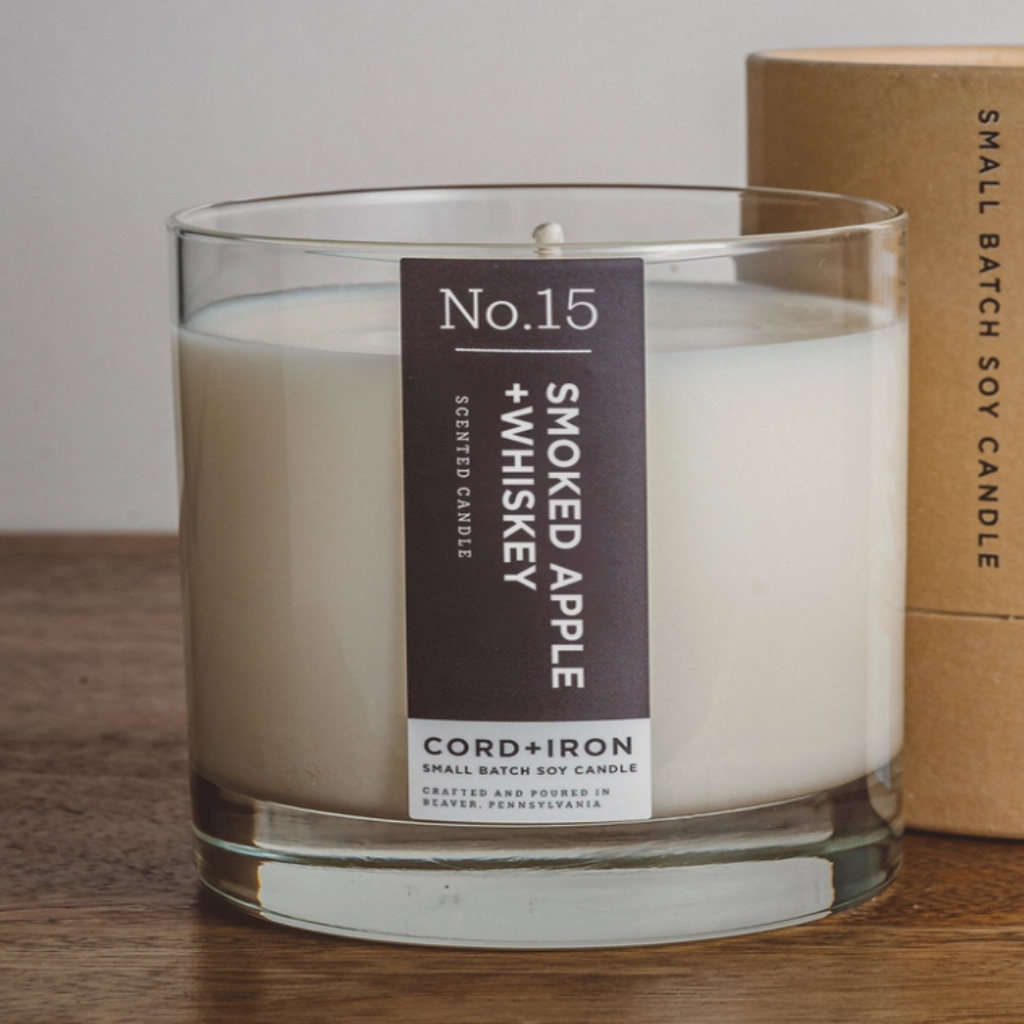 Smoked Apple & Whiskey Soy Candle